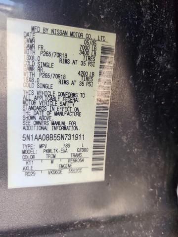 2005 Nissan Armada