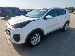 Salvage cars for sale from Copart Grand Prairie, TX: 2017 KIA Sportage LX