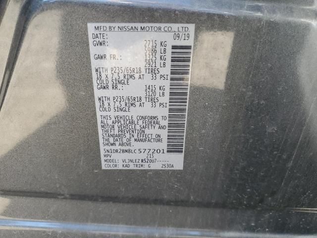 2020 Nissan Pathfinder SV