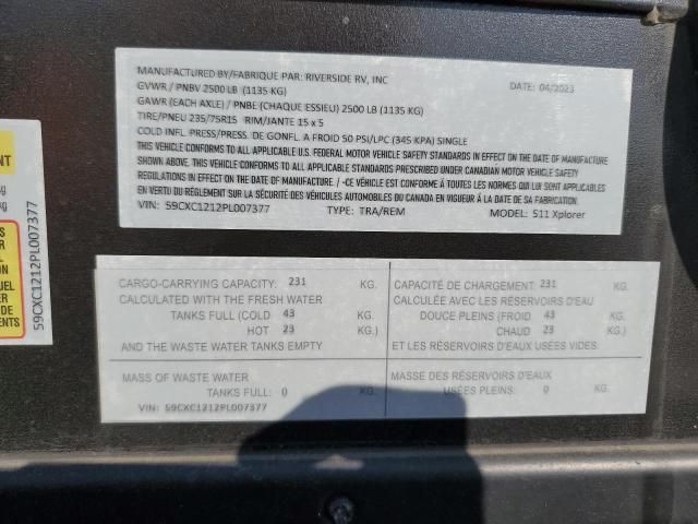 2023 Riverside MT Mckinle-RVS Camper