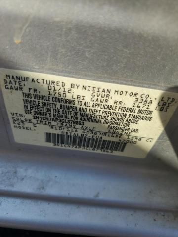 2012 Nissan Versa S