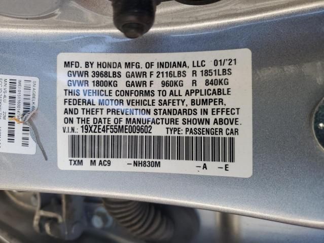 2021 Honda Insight EX