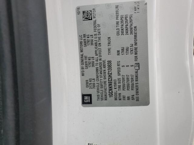 2017 Chevrolet Silverado K1500