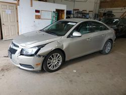 Chevrolet salvage cars for sale: 2013 Chevrolet Cruze ECO