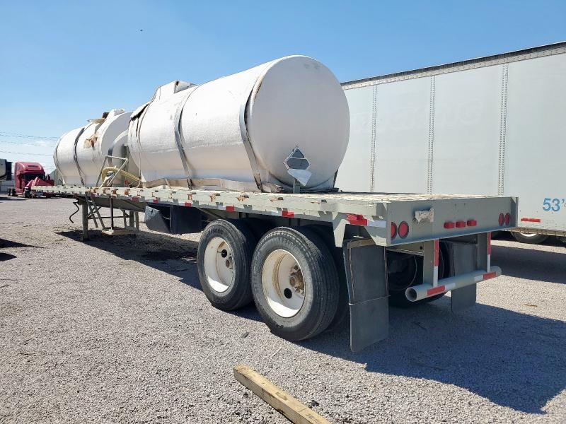 1984 Lufkin Flatbed Trailer With Tank