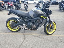 Salvage motorcycles for sale at Van Nuys, CA auction: 2018 Yamaha MT09 C