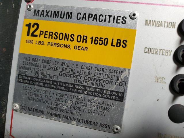 1990 Hurricane/godfrey Marine Boat