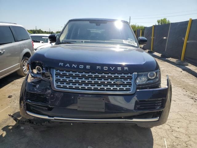 2016 Land Rover Range Rover HSE