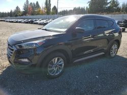Salvage cars for sale from Copart Graham, WA: 2018 Hyundai Tucson SEL