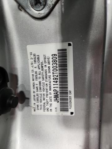 2002 Honda S2000