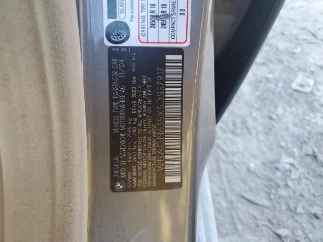 2005 BMW 745 LI