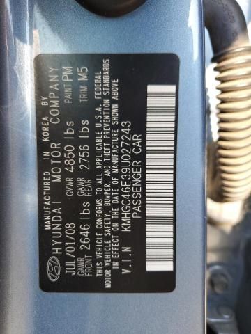2009 Hyundai Genesis 3.8L