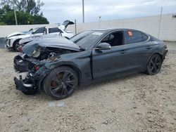 Genesis salvage cars for sale: 2023 Genesis G70 Base