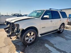 Ford Expedition salvage cars for sale: 2008 Ford Expedition Limited