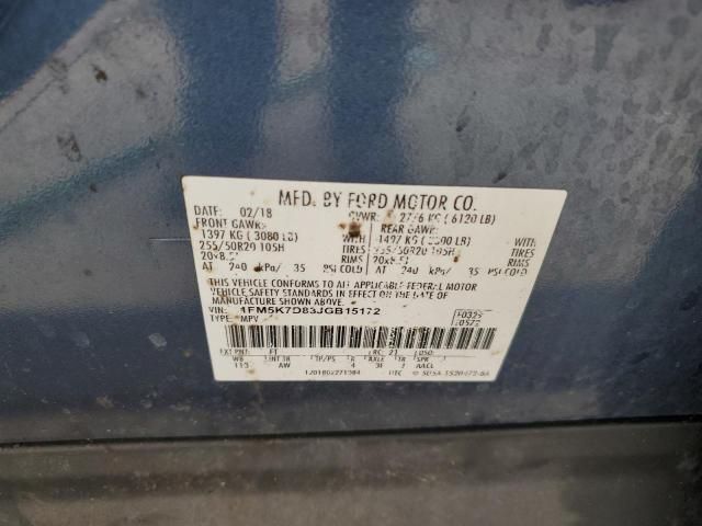 2018 Ford Explorer XLT