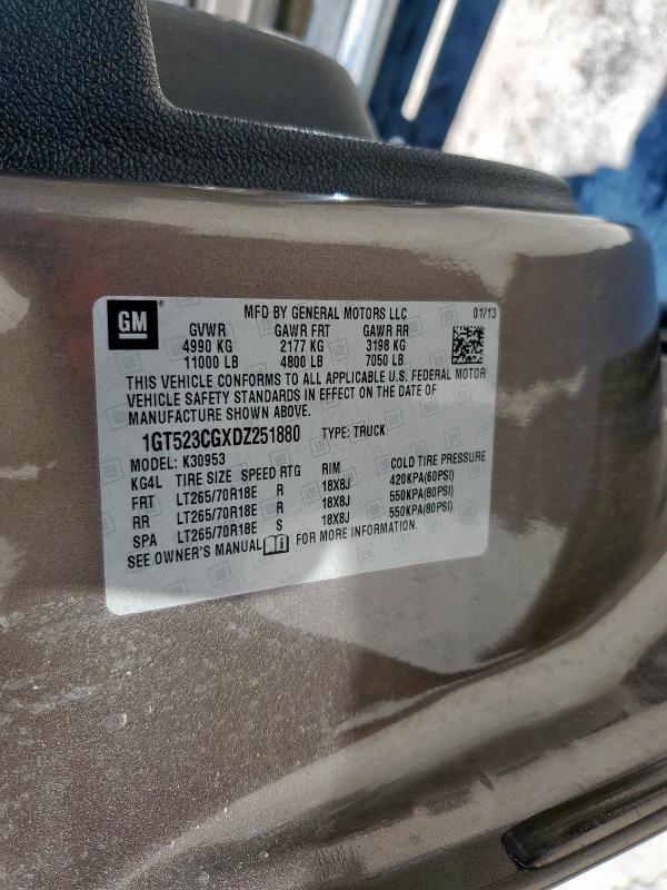 2013 GMC Sierra K3500 SLE