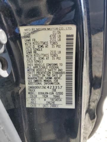 2006 Nissan Frontier King Cab XE