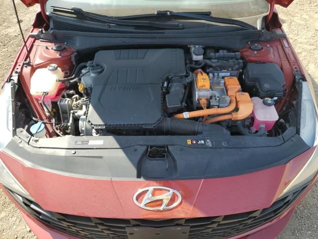 2022 Hyundai Elantra Blue