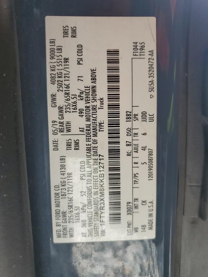 2019 Ford Transit T-250