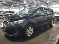 KIA Sedona lx salvage cars for sale: 2016 KIA Sedona LX