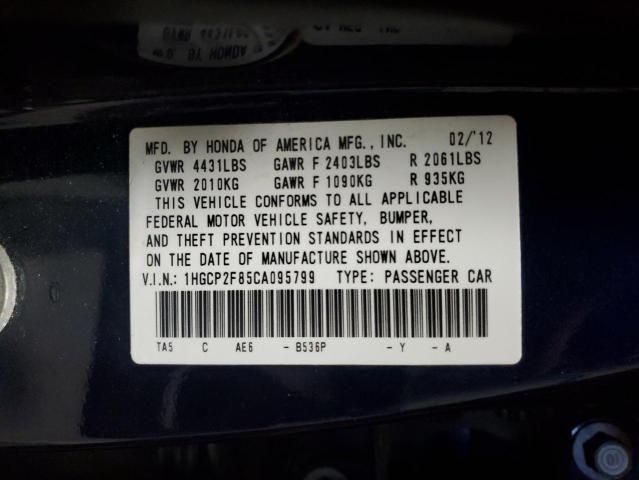 2012 Honda Accord EXL