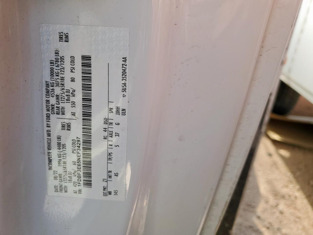 2022 Ford F350 Super Duty