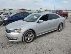 Volkswagen salvage cars for sale: 2013 Volkswagen Passat SEL