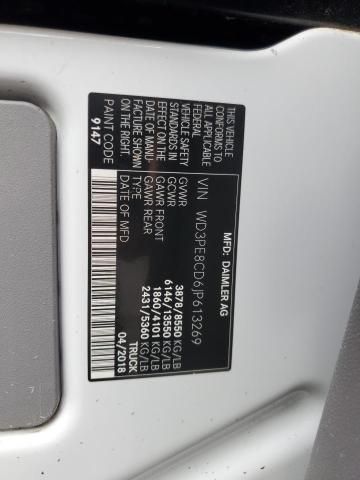 2018 Mercedes-Benz Sprinter 2500