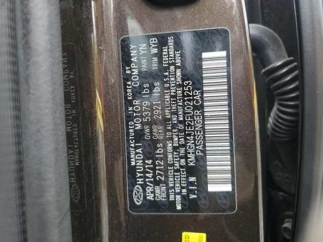 2015 Hyundai Genesis 3.8L