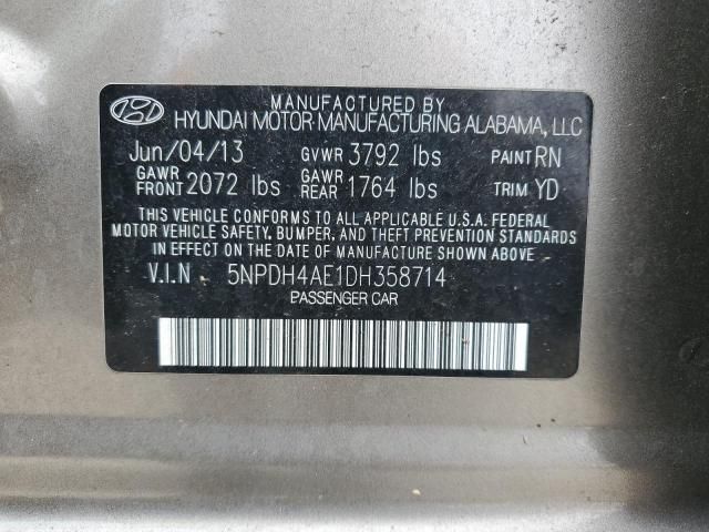 2013 Hyundai Elantra GLS