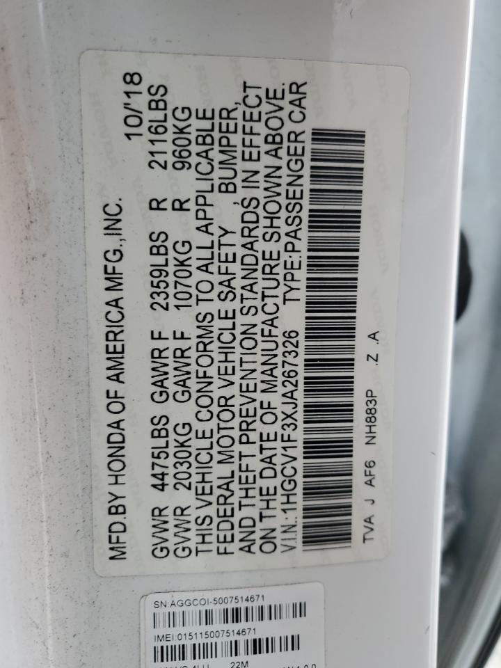 2018 Honda Accord Sport
