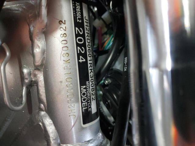 2024 Honda XR650 L