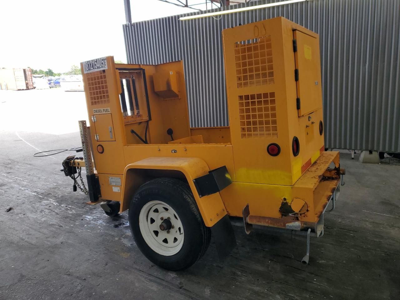 2006 Unknown 2006 Fenex S251JD Generator Trailer