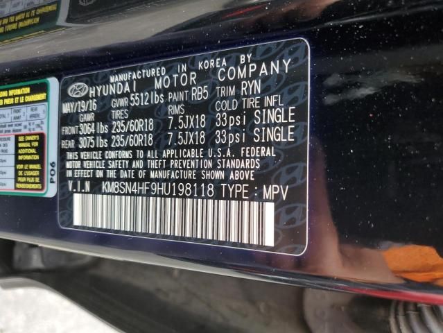 2017 Hyundai Santa fe se