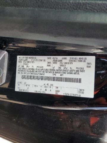 2016 Lincoln Mkc Select