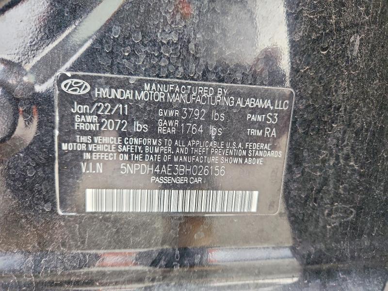 2011 Hyundai Elantra GLS