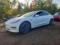 Tesla Vehiculos salvage en venta: 2020 Tesla Model 3