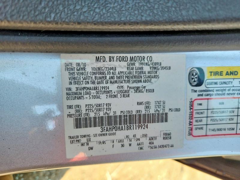 2011 Ford Fusion SE