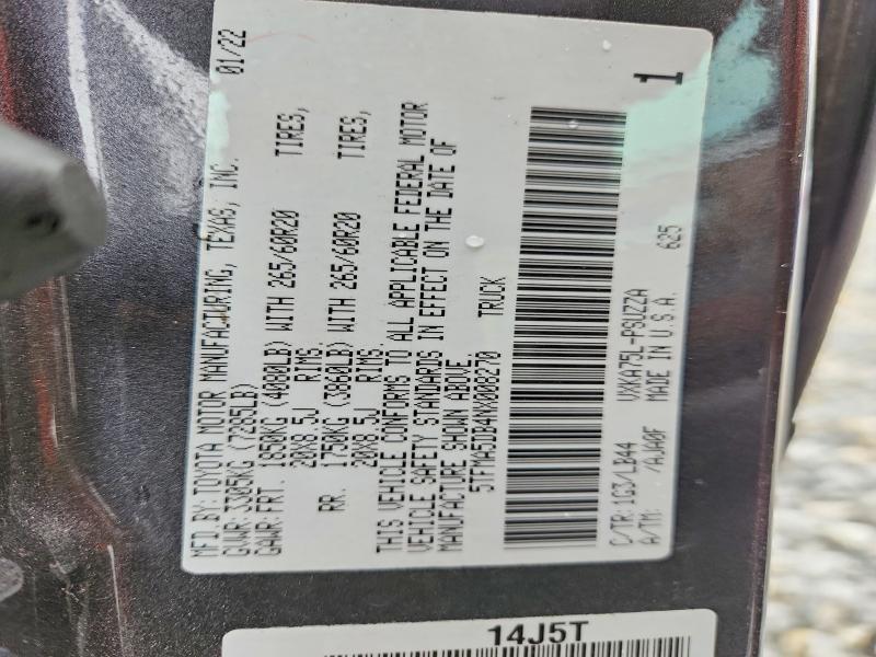2022 Toyota Tundra 1794 Edition