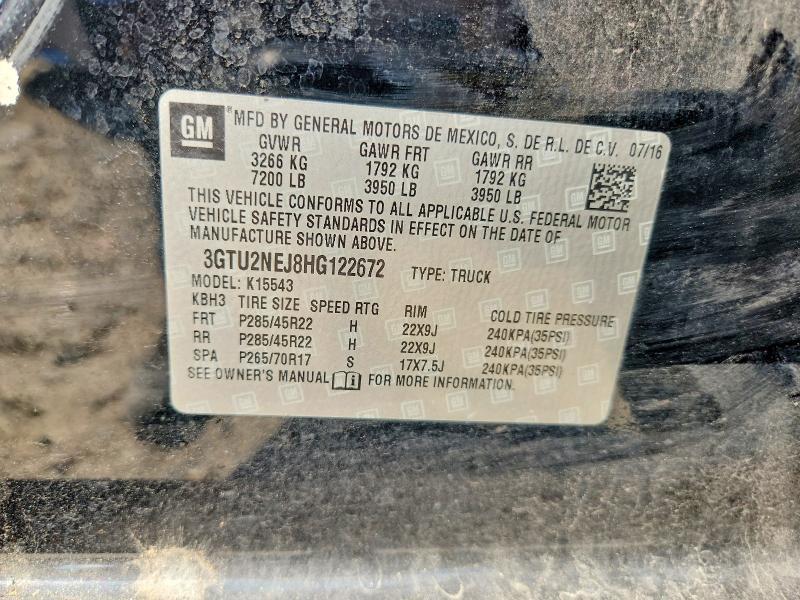 2017 GMC Sierra K1500 SLT