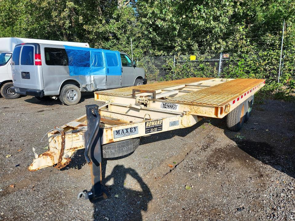 1989 Maxey Y Equipment Trailer