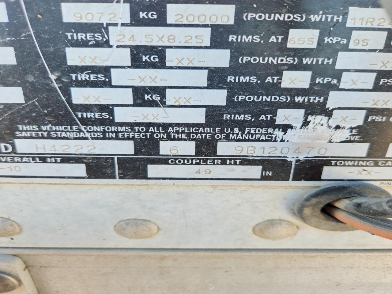 2009 Timpte TE Grain Trailer