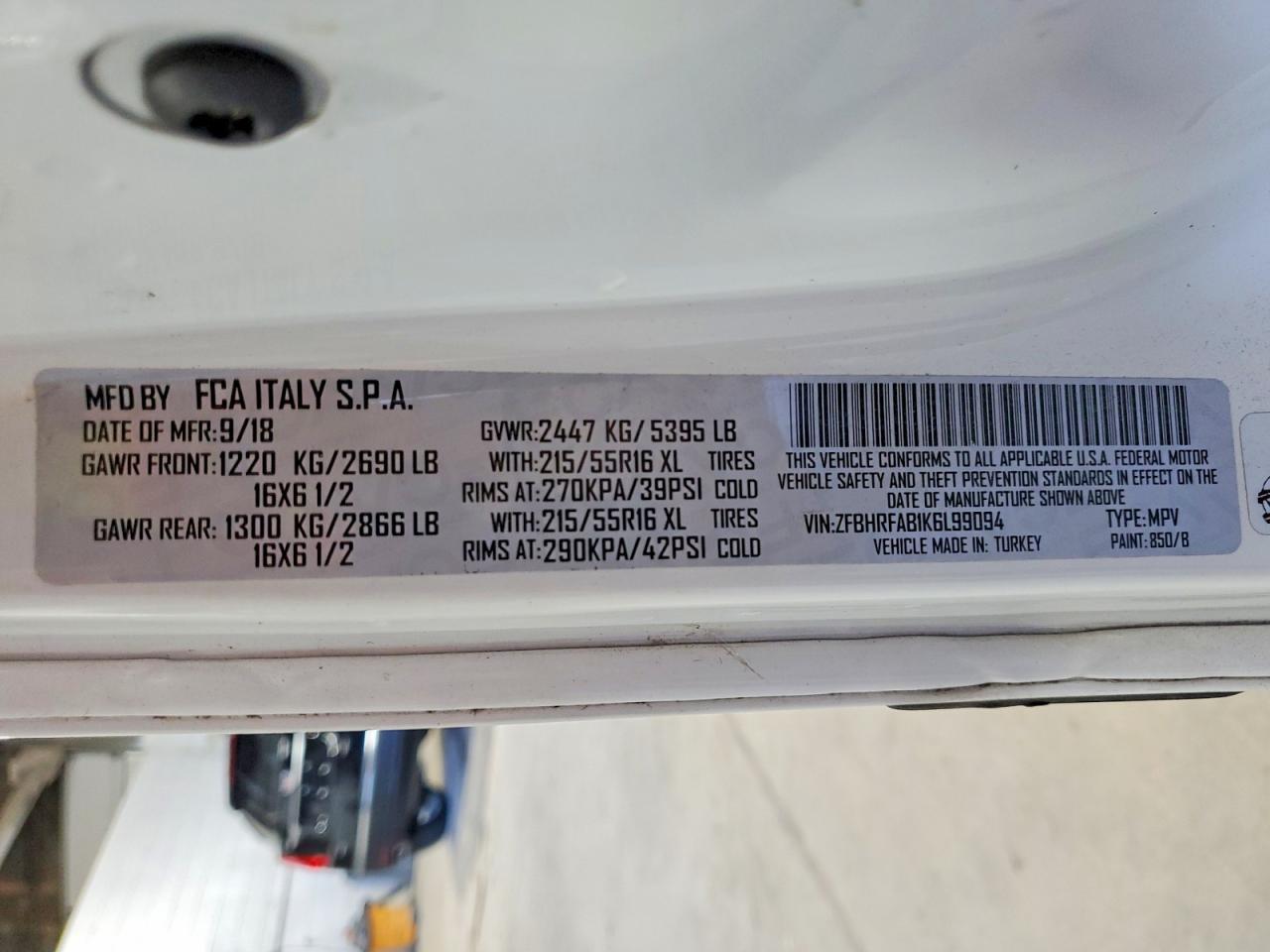 2019 Dodge RAM Promaster City