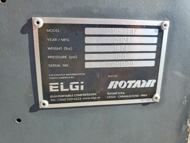 2024 Urwi 2024 Elgi AIR Compressor