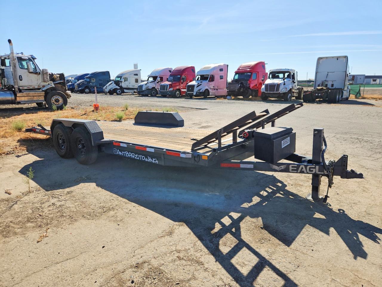 2026 Eagle BHTB720TA5 Tilt Deck Equipment Trailer