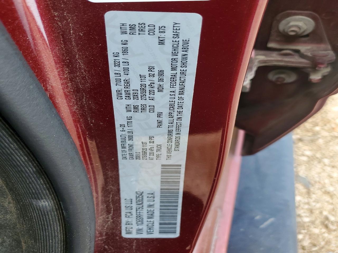 2020 Dodge RAM 1500 BIG HORN/LONE Star