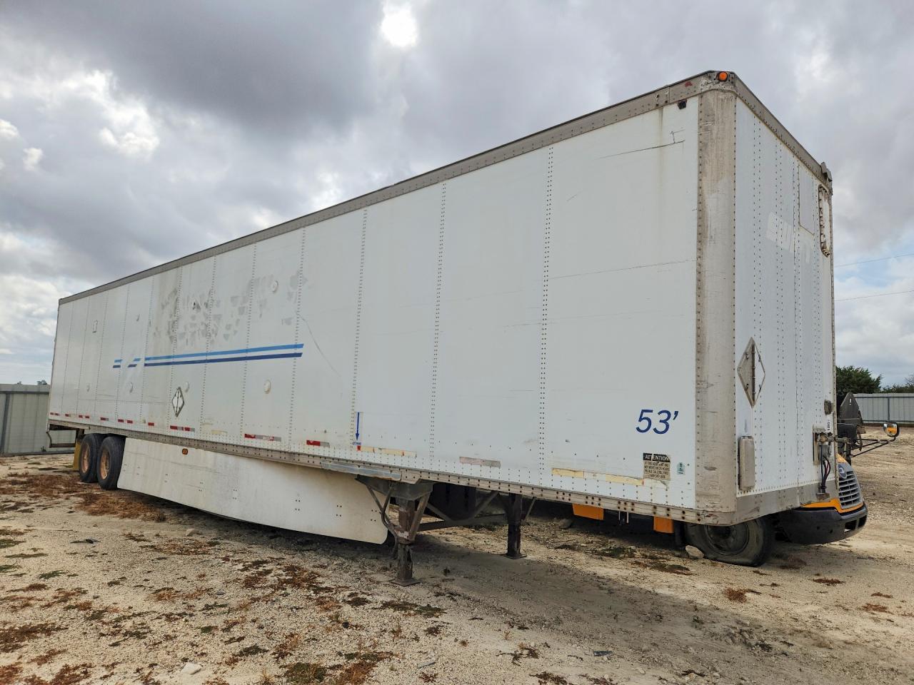 2001 Wabash Dvcvhpc DRY Van Trailer