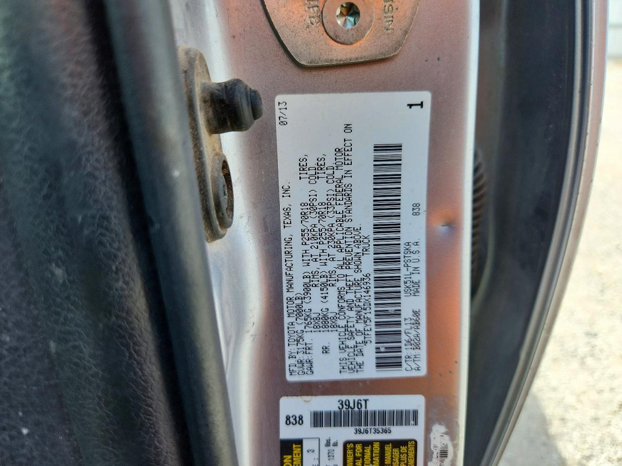 2013 Toyota Tundra Crewmax SR5