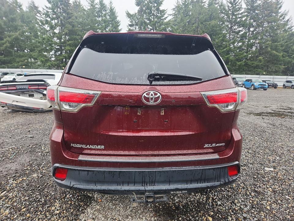 2015 Toyota Highlander xle