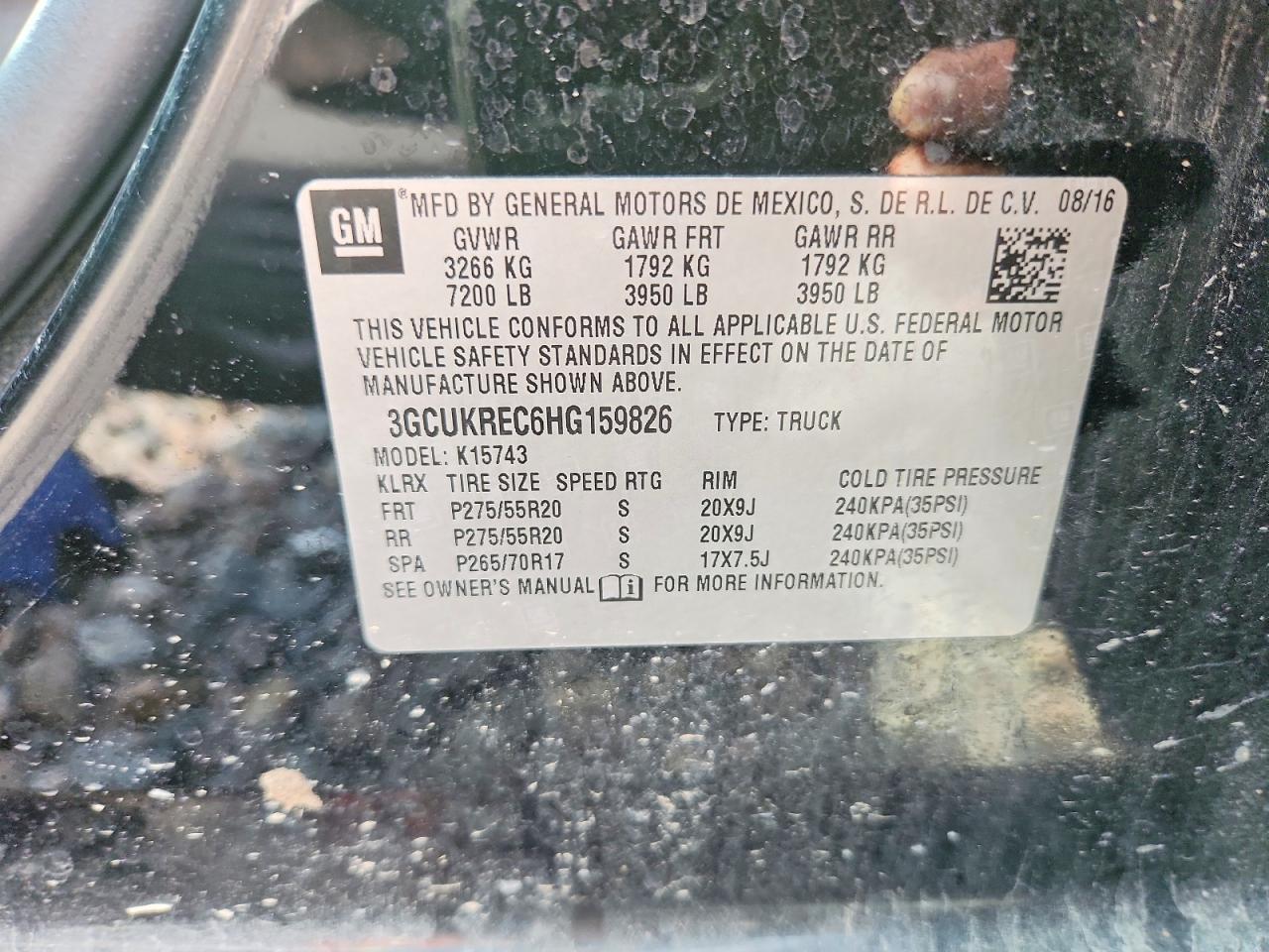 2017 Chevrolet Silverado K1500 LT